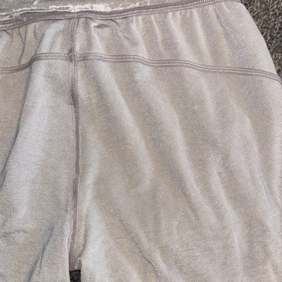 LULULEMON white Velvet Jogger drawstring stretch band Pants size small - Picture 8 of 8